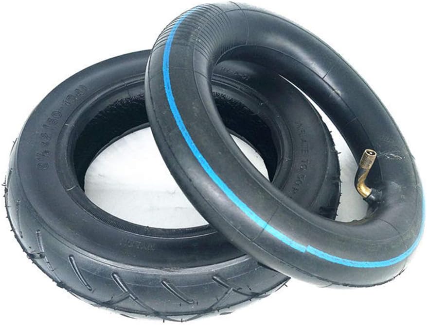 8.5 Inch Electric Scooter Tires - Thickened 8 1/2X2 (50-134) Inner and Outer Tires, Explosion-Proof Solid, Off-Road, Suitable for Electric Scooters and Baby Carriages (A)