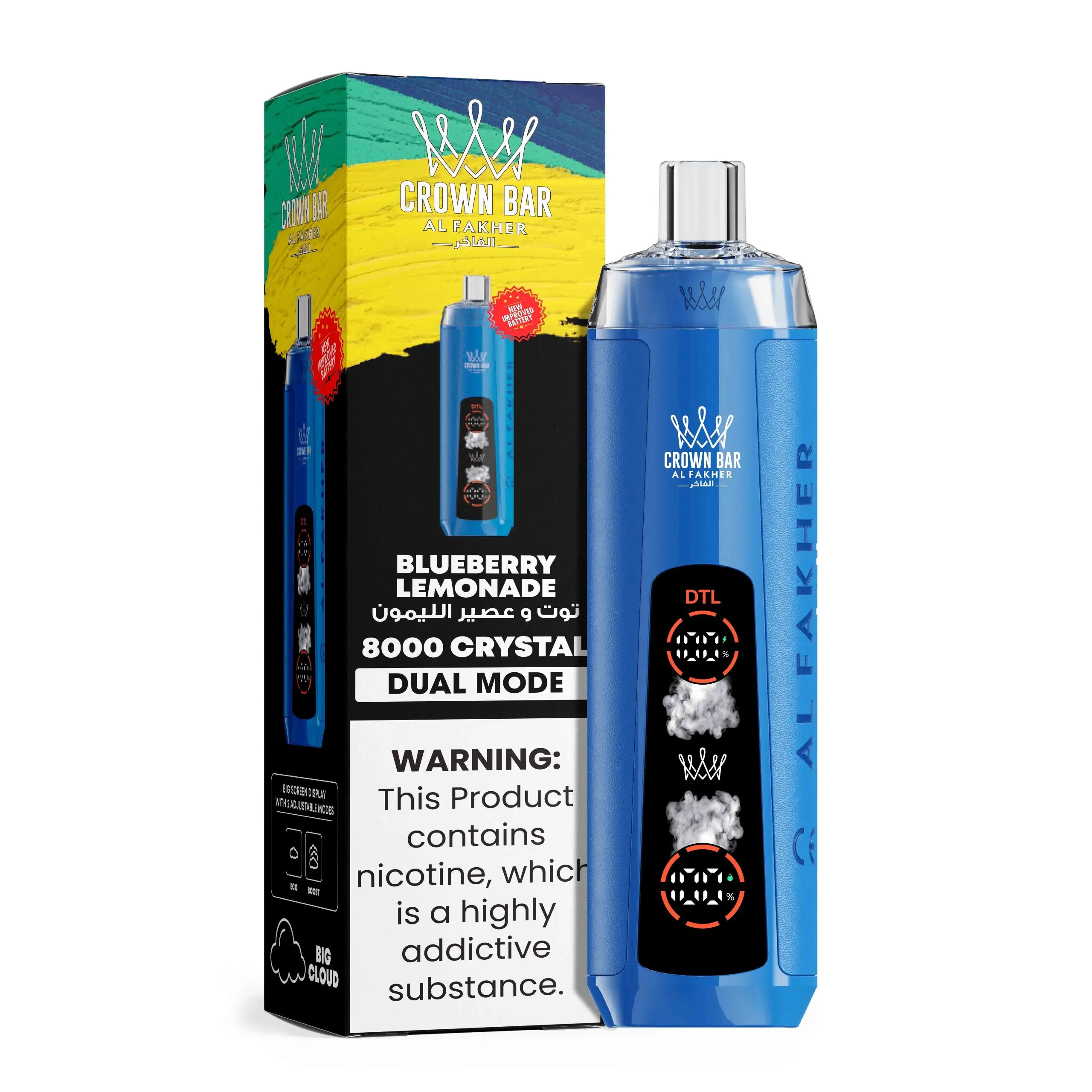 AL FAKHER CRYSTAL 8K (10pcs) - MYEU VAPES