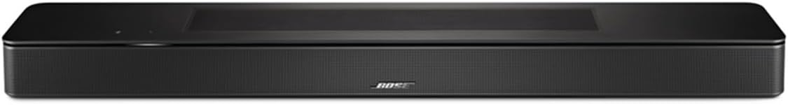 Bose Smart Soundbar, Black, Bundle with 2x Wireless Surround Speakers, 6' HDMI 2.0 Cable