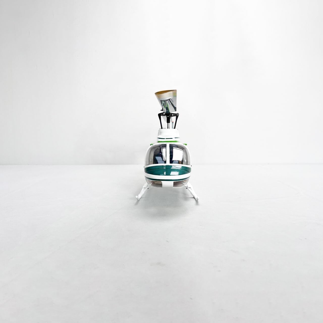 Roban 450 Size RTF B206 Green White RC Helicopter GPS Auto Return X1 Model