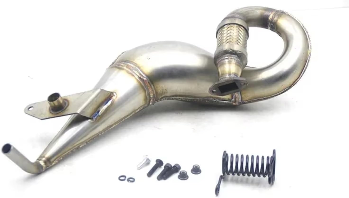 RC Car Parts Compatible With Losi 5ive-t For Rovan LT For King Motor X2 QL FID For RACING 1/5 RC Car Upgrade Parts Metal Exhaust Pipe Kit