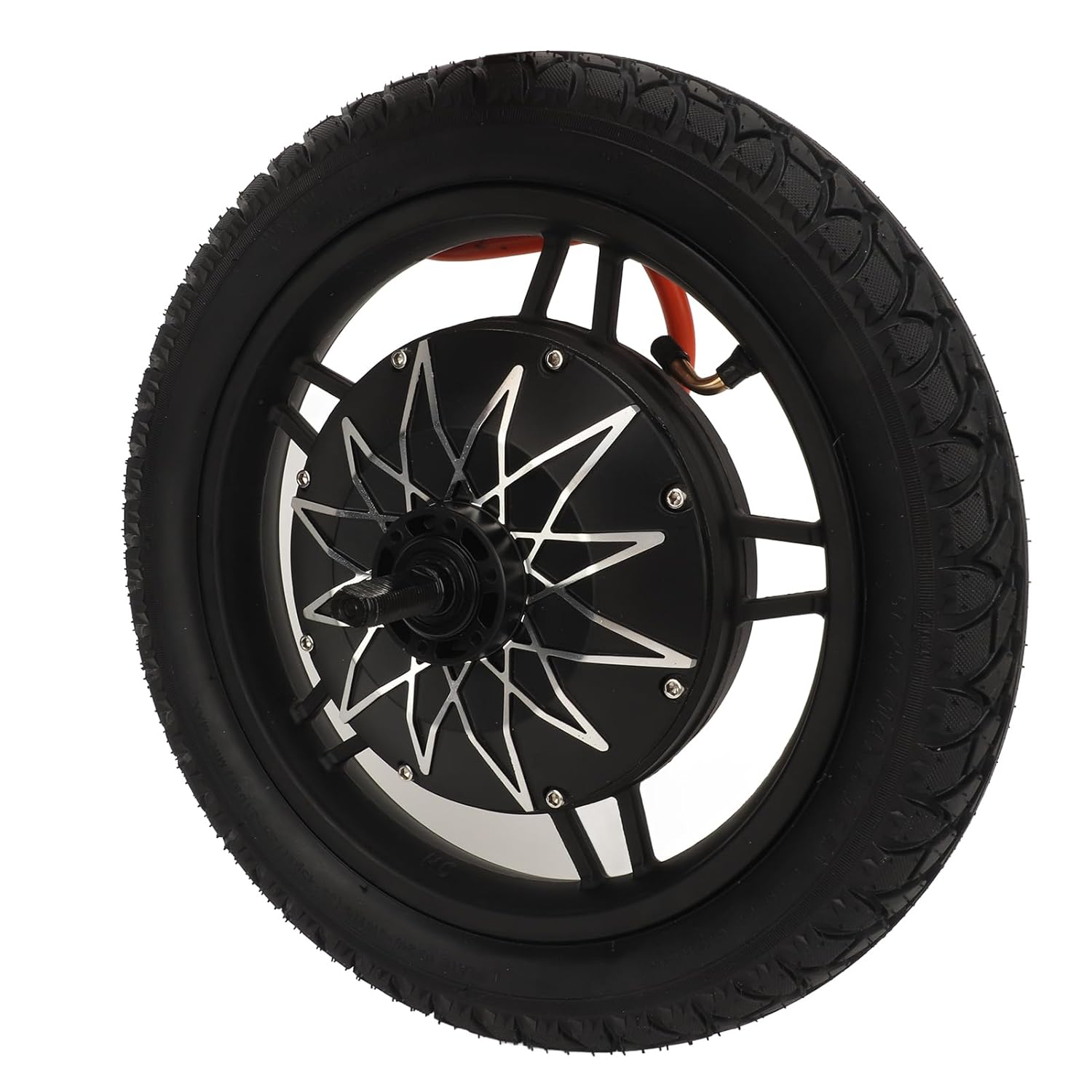 14inch 36V 72V 1000 5000W Brushless DC Hub Motor, Aluminum Alloy Dual Hall Sensor, with Puncture Proof Vacuum Tires, for Electric Motorcycle Scooter Balance Car