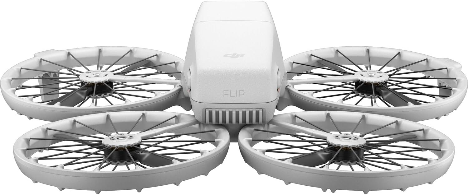 DJI Flip Fly More Combo With RC 2 Screen Remote Controller, Drone With 4K UHD Camera for Adults, Palm Takeoff, Auto Return, Intelligent Flight, 3 Batteries for 93-Min Flight Time Bundle with 2x 128GB Memory Card, CPS 2 Year Warranty + Pilot Kit