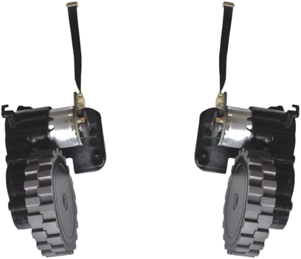 FGJNFS Compatible with ABIR X8/X6/X5 Robot Vacuum Cleaner Wheel Assembly Left and Right Drive Wheel Replacement Parts