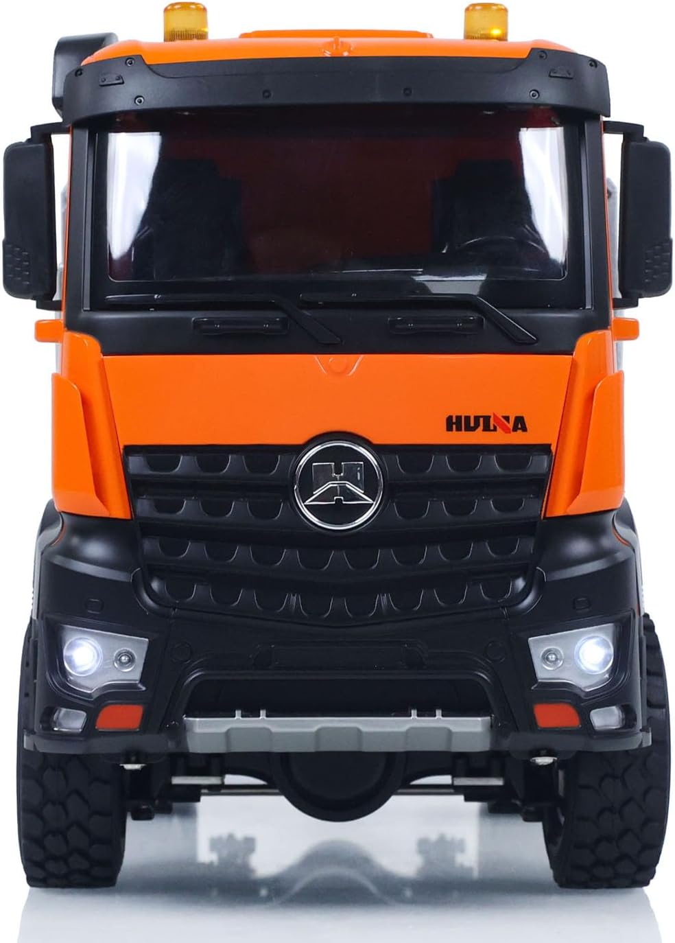 TOUCAN RC HOBBY US in Stock 1/14 HUINA 1598 2.4G Remote Control Dumper 6×6 Engineering Transport Vehicle Lifting Rod Tipper Car Light Sound for Adult