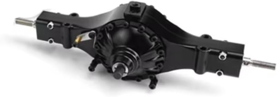 Rc Front Rear Axle for Tamiya Q9011 Q9012 Q9013 Q9014 1/14 RC Car Tractor Truck Model for Toys Parts Metal Axle Differential Lock