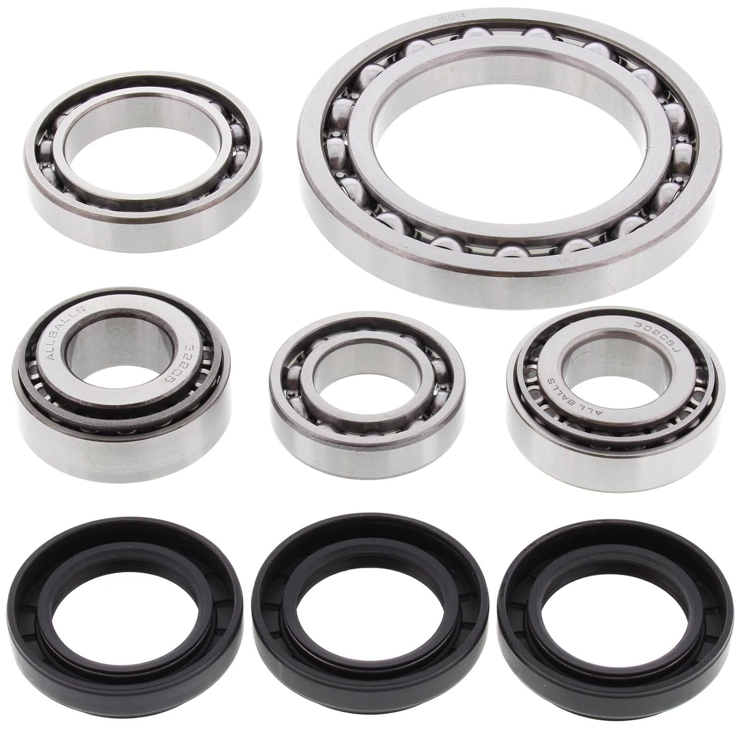Motorcycle & Scooter Replacement Parts & Accessories for Suzuki Quad Runner 250, LT-4WD, 1987-1998, Front Differential Bearing & Seal Kit Index-TRF965-28775