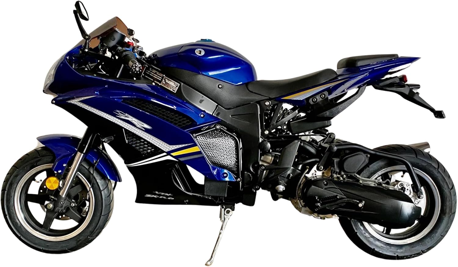 200cc Automatic RX6 Motorcycle Venom x18R 200cc Moto Scooter Fully Automatic Sport Moped | Blue