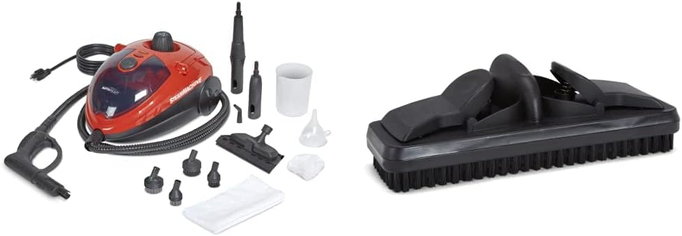 Wagner Spraytech C900054.M, 905e AutoRight SteamMachine Multi-Purpose Steam Cleaner & HomeRight C900066.M SteamMachine Large Brush and Mop Head