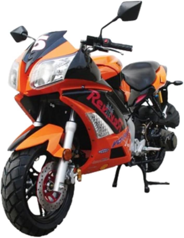 SMARTDEALSNOW Upgraded 150cc Scooter Vitacci ROMA150 Sports Bike Automatic CVT 150cc Street Scooter Bike 150cc Motorcycle Roketa Hornet 150 (Black)