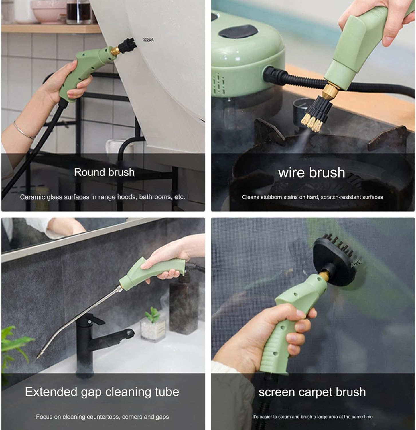 YXHQWEF-CXBFHS 110V/220V High Pressure and Temperature hand Steam Cleaner Commercial Household Air Conditioner Kitchen Hood Car Jet Washer,B