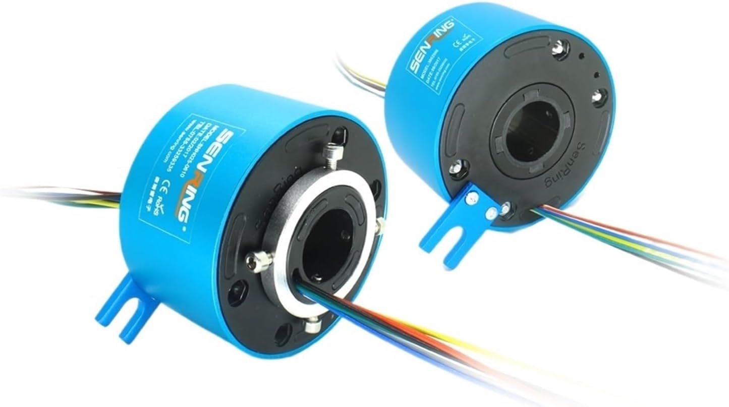 6 Circuits 10A Conductive Slip Ring 25.4mm bore Size for Through Hole Slip Ring from