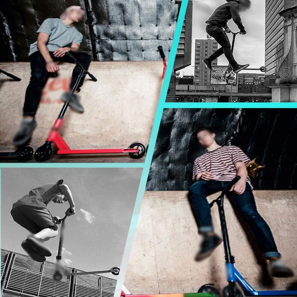 Scooters Pro Scooter Cheap School Commute Kick Scooter, Beginners Sport Scooters, Freestyle Trick Scooters, for Boys Girls (Color : Black and Gray, Size : 69 * 52 * 80cm)