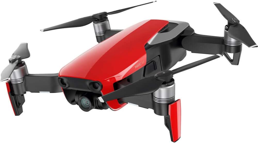 DJI Mavic Air, Fly More Combo, Flame Red