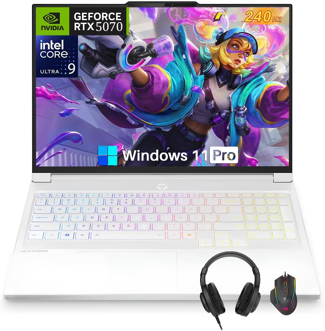 Lenovo Legion 7i Gaming Laptop, GeForce RTX 5070, Intel Ultra 9 275HX Processor, 16