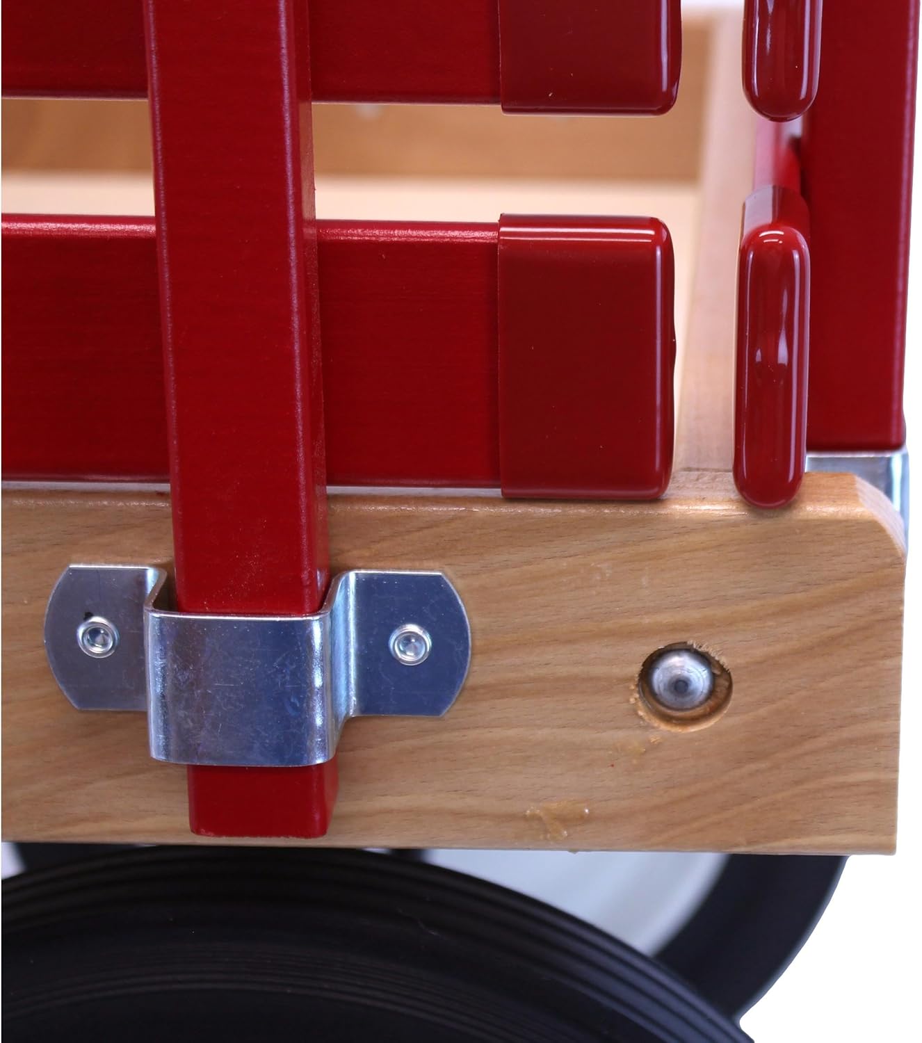 AmishToyBox Berlin Flyer Kid's Wagon - Model F310 - Perfect Wagon for Children and Toddlers - Amish Made in Ohio, USA (Red)