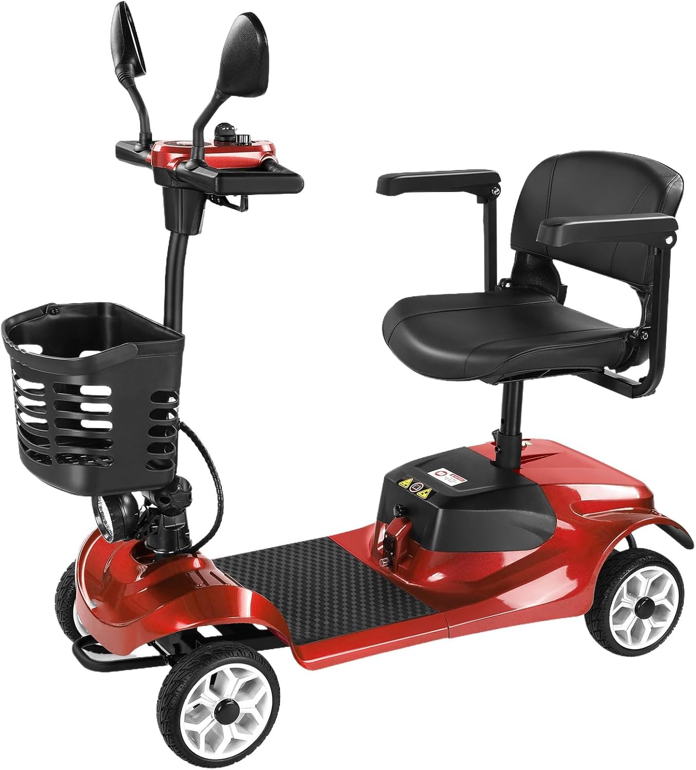 Mobility Scooters for Adults，Sport Mobility Scooter，Scooters for Senior Citizens，Comfortable and Foldable Design，for All Terrain