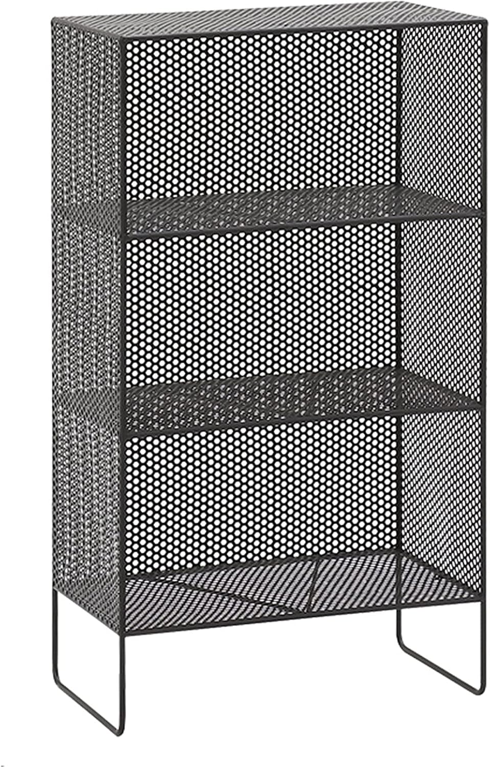 Bookshelf Multi-Layer Bookshelf Modern Freestanding Bookcase Shelf Storage Organizer Display Racks for Bedroom, Living Room, Home (Color : Gold, Size : Two Layers)