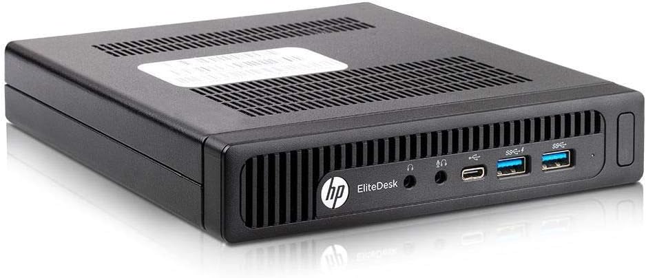 HP EliteDesk 800 G2 Mini Power Business Desktop PC with Intel CPU Core i5 6500 Up to 3.6GHz / New DDR4 16GB Ram/New SSD 512GB WiFi DP HDMI Windos10 Pro (Renewed)