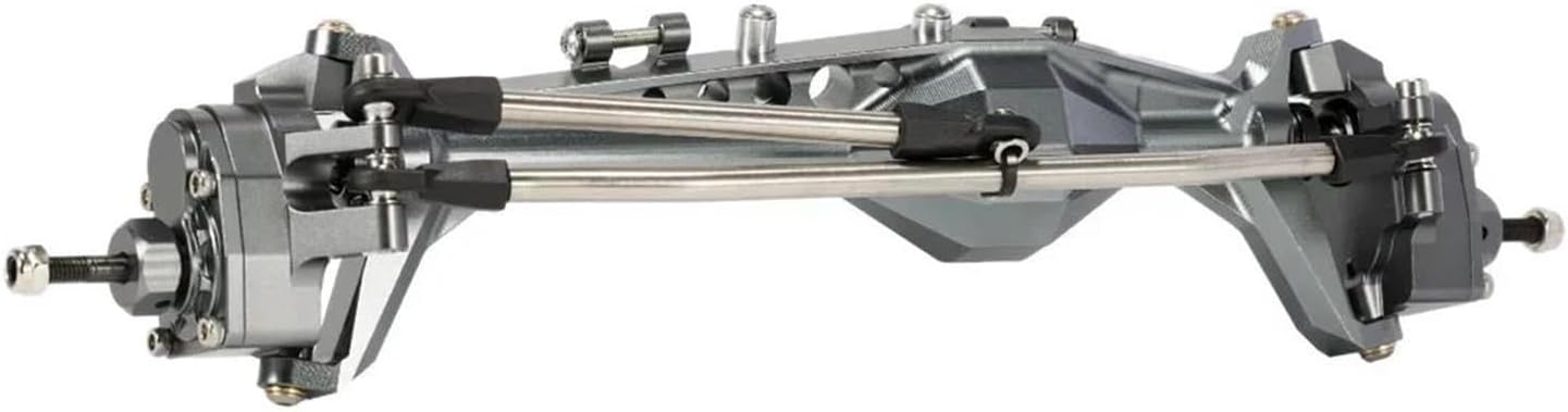 RC Vehicle Axles Compatible with Capra for Wraith 1/10 RC Crawler Aluminum Front Rear Offset Portal Axle with Constant Velocity Driveshift Link Mount(Color:2)