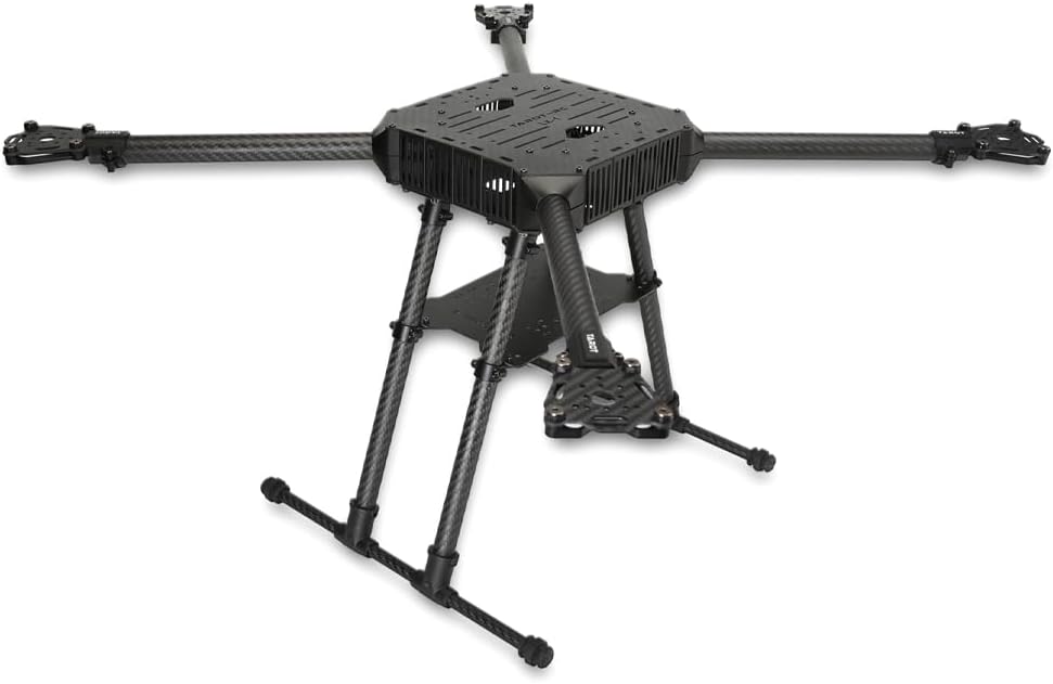 TAROT 680 Wheelbase 4-Axle RC Multi-rotor Quadcopter Frame Kt TL680A with Shock-absorbing Motor Mounts for DIY RC Drone Model