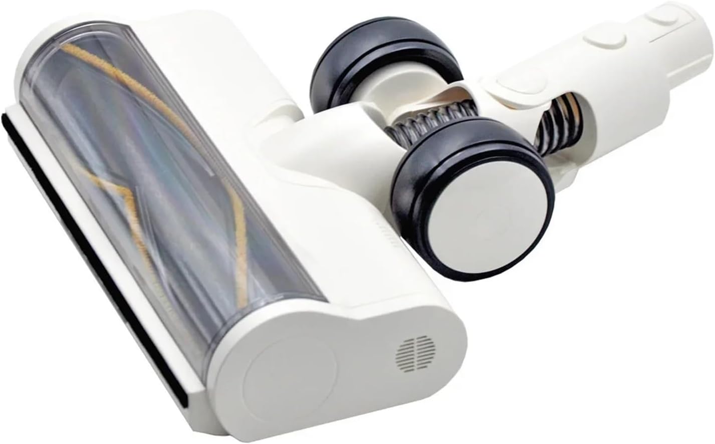 Electric Floor Soft Roller Brush Head With LED Dust Lights | Compatible With Dreame T30, R10, R30, R20 | Home Multi-Surface Cleaning | Vacuum Cleaner Replacement Attachment(WHITE)