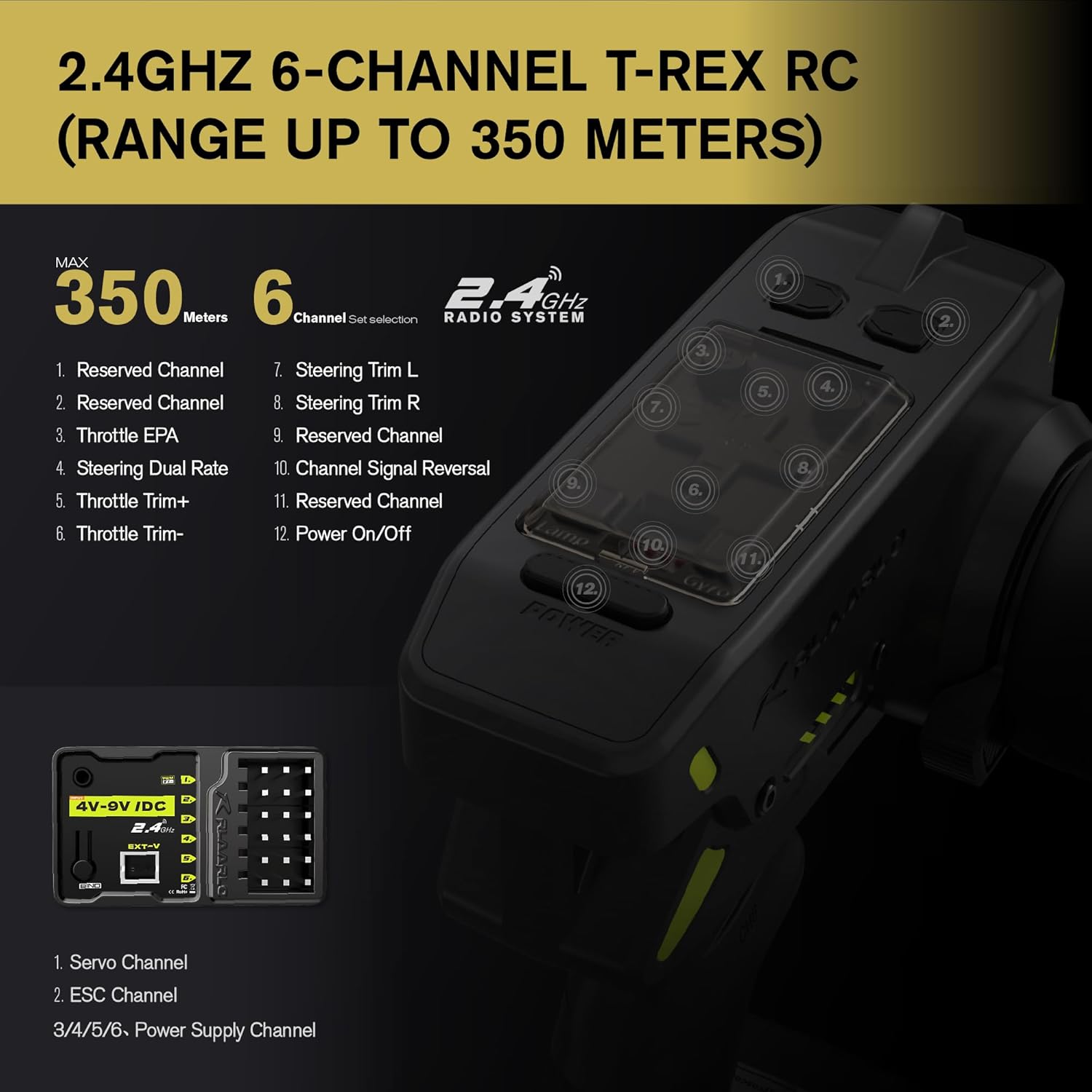 RIAARIO 1/10 Brushless RC Cars, RTR, Beginner, 40+ MPH, Metal Drivetrain, 4WD, Waterproof Electronics, Carbon Fiber, Black, Ages 14+