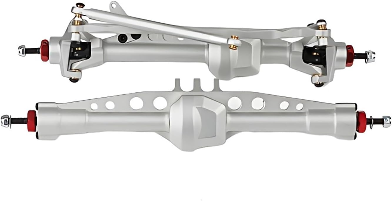 RC Vehicle Axles Compatible with Axial for SCX10 1/10 RC Car Part RC Car Accessories Aluminum Alloy Front Rear Axle RC Upgrade Part Protector