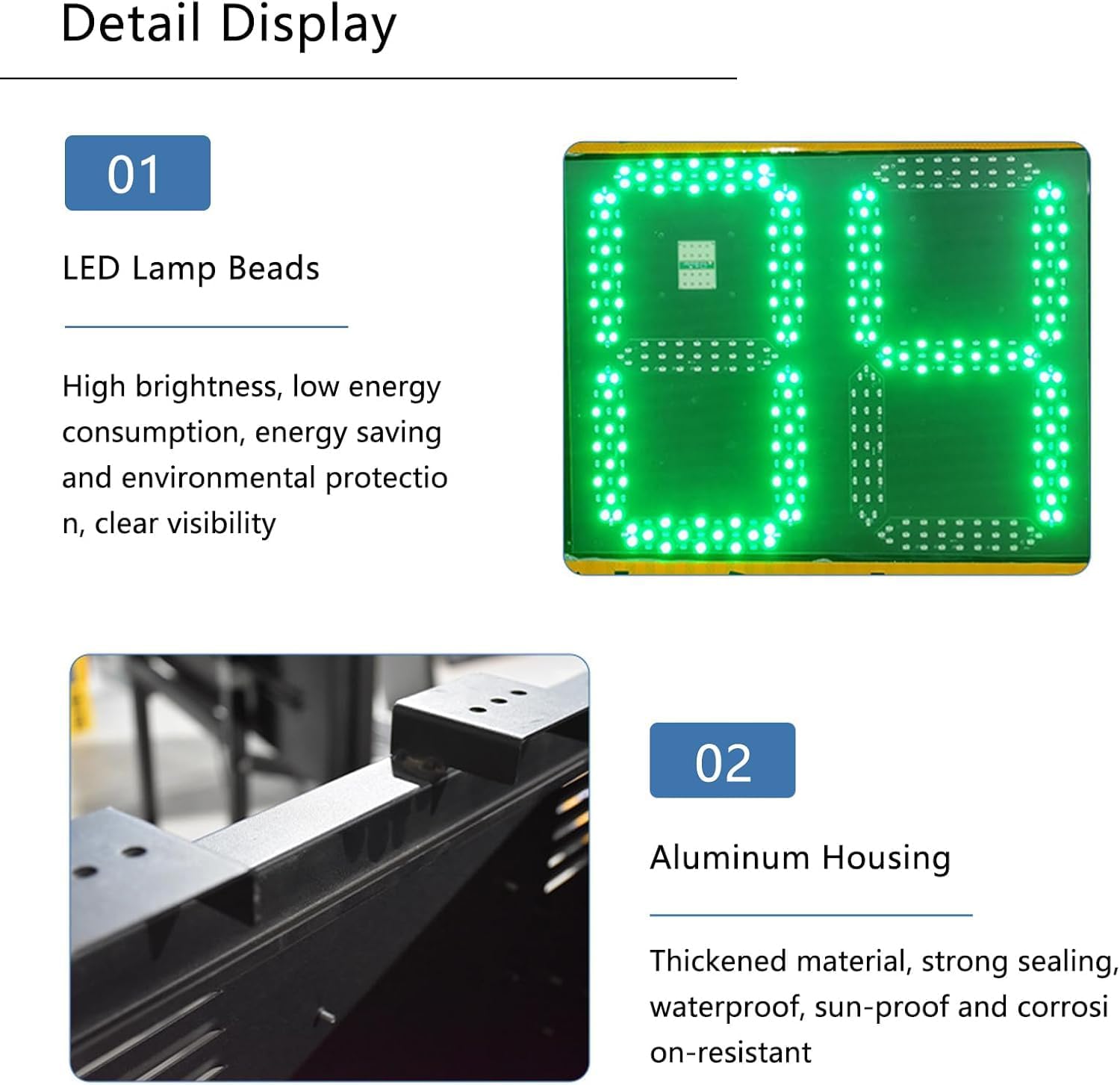 24''x35'' Solar Radar Speed Sign, LED Display Aluminum Speed Limit Sign for Highways & Roads, 65 MPH, Eco-Friendly Traffic Control Solution