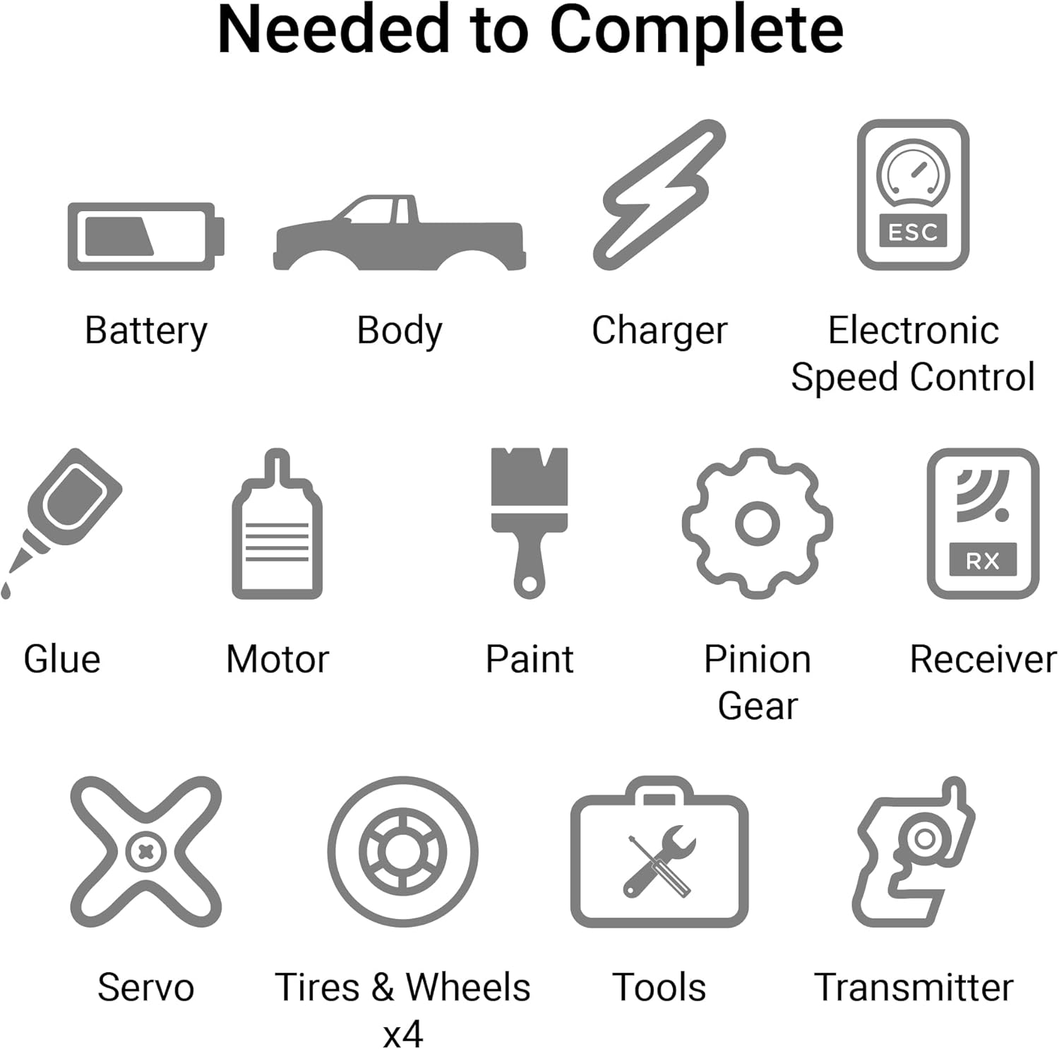 Axial SCX10 III Base Camp Builders Kit 1/10th 4WD, AXI03011, Black