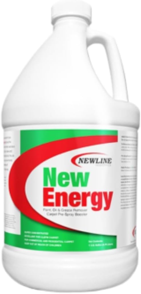 New Energy Carpet Pre-Spray, Olefin Cleaner & Solvent Booster, 1 Gallon (4)