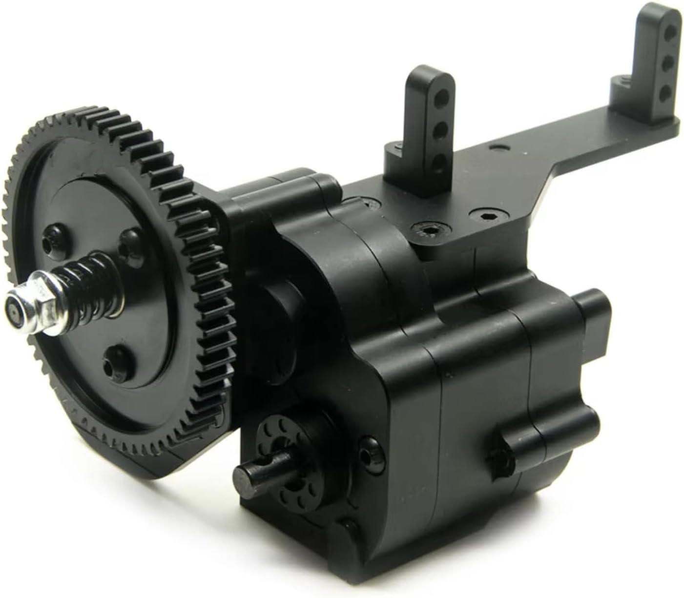RC Gearboxes For Axial For SCX10 For Wraith 90018 1/10 Complete Metal 2 Speed Transmission Gearbox RC Crawler Car Truck Model Upgrade Parts(Gearbox)