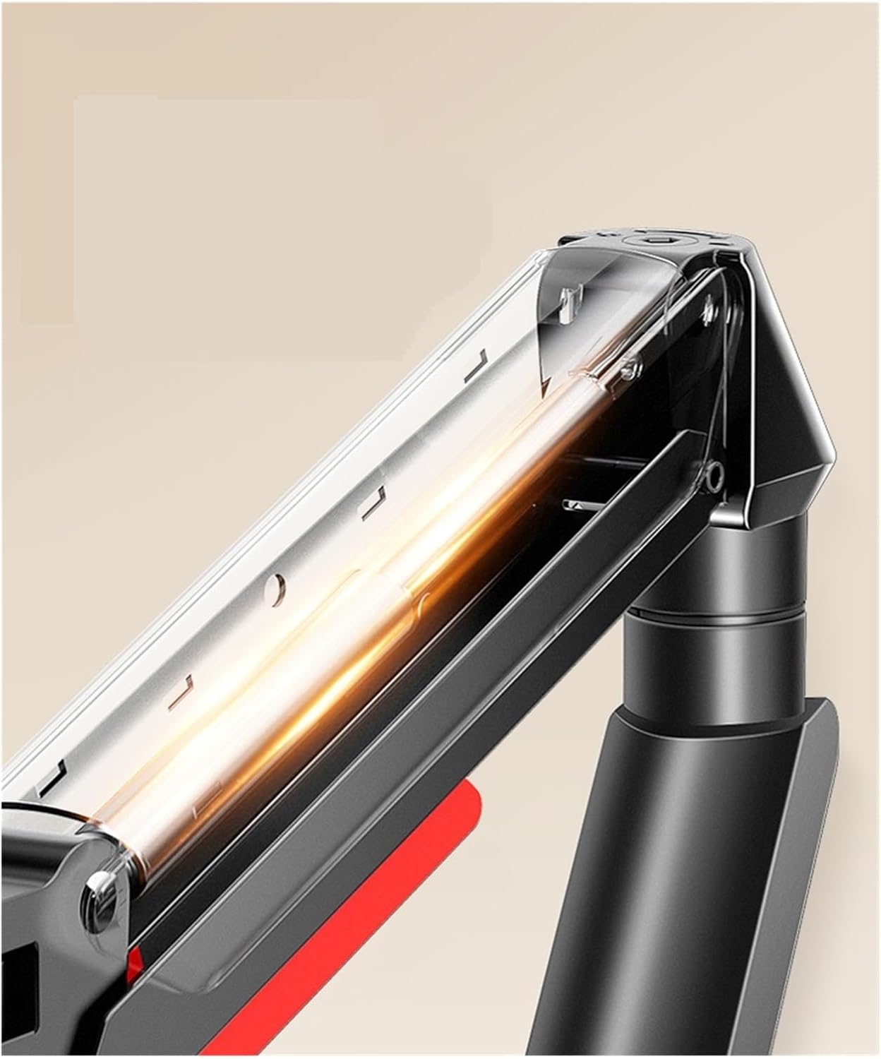 Monitor Stand Robotic arm Computer Lifting Rotating Cantilever Portable Screen Hole Bracket X1(White)