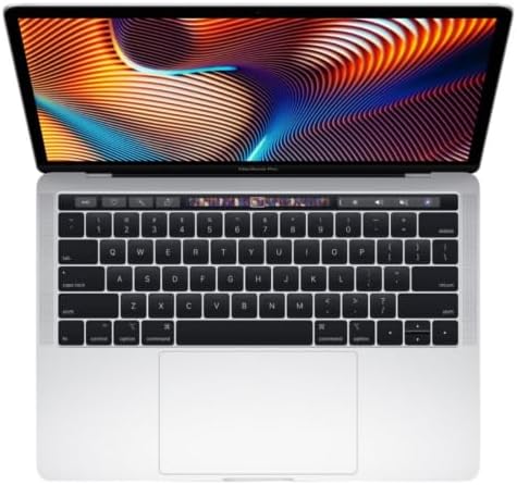 2019 Apple MacBook Pro with 2.8GHz intel Core i7 (13-inch, 8GB RAM, 512GB SSD) (QWERTY English) Silver (Renewed)