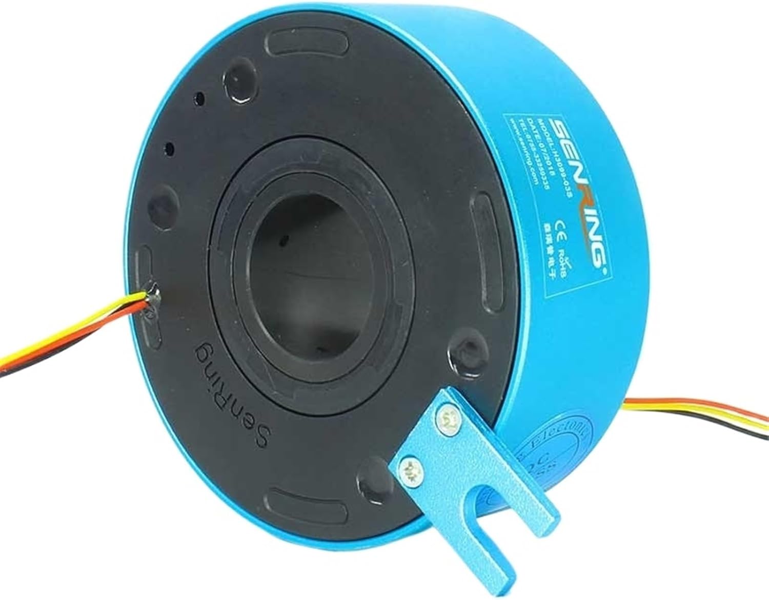 3 Wires Slip Ring of Bore Size 30mm Through Bore Slip Ring Rotary Unions Joints