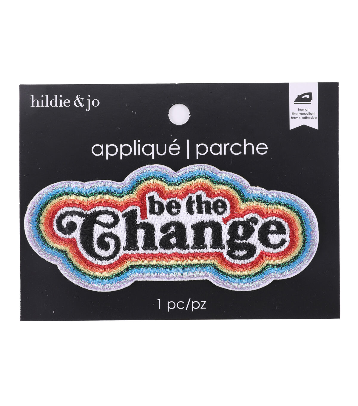 3.5 Be The Change Applique by hildie & jo