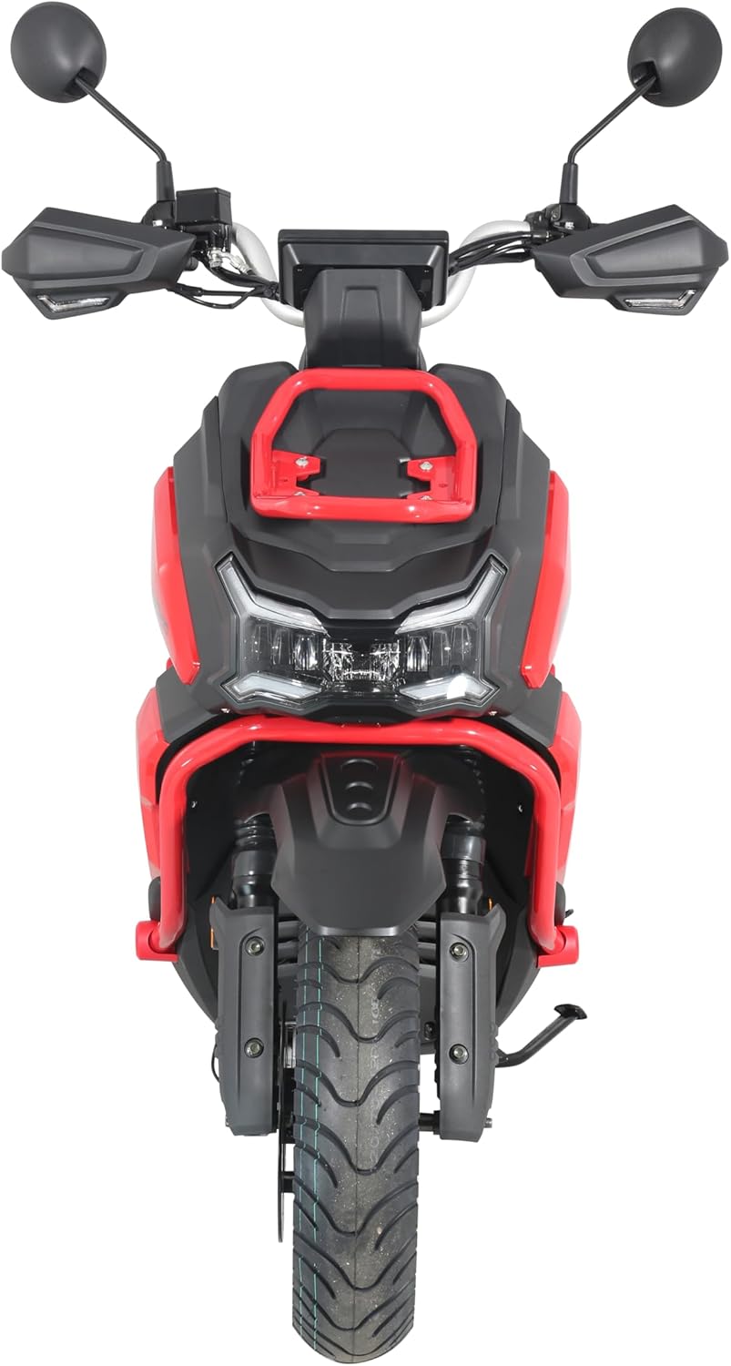 New Limited Edition HHH Tank 200 King Kong Scooter – EFI Fuel Injected with Digital LCD Speedometer Street Moped California Approved