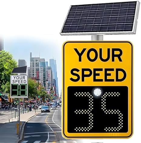 Solar-Powered Radar Speed Display Sign 20