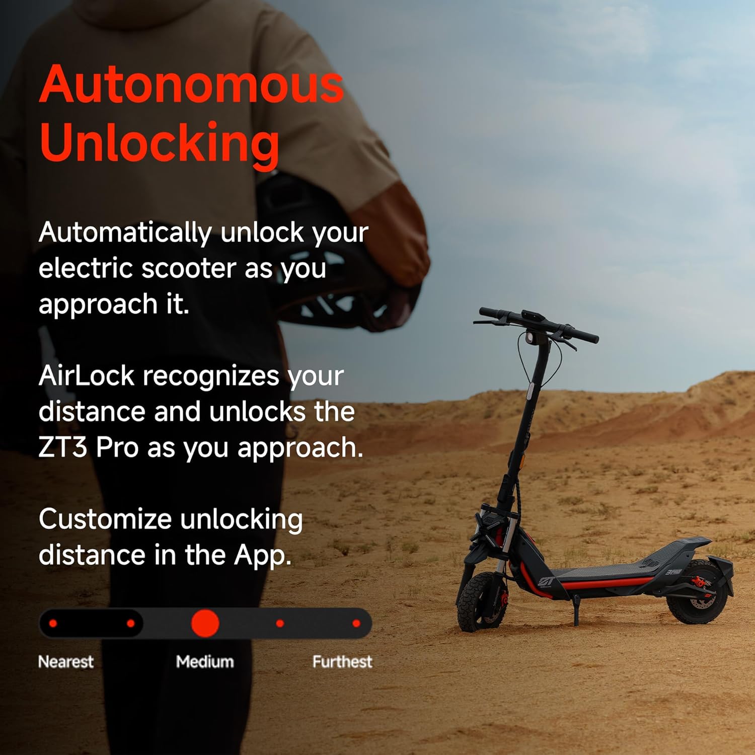 Segway ZT3 Pro Electric Scooter, Up to 24.9 MPH, 43.5-Mile Range, Dual Suspension, Flash Charge, 1600W Peak Motor, Off-Road Scooter for Adults UL Certified (UL2272/2271)