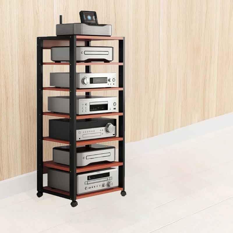 7-Tier AV Media Cabinet Stand Audio
