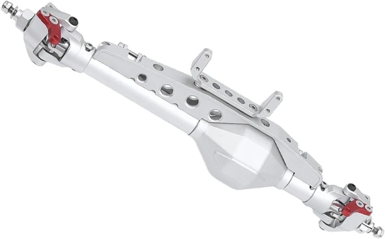 RC Vehicle Axles Compatible with Axial for Capra 1/10 RC Car Part RC Car Accessories Replacement Parts Aluminum Alloy Rear Axle (Color : Color 2)