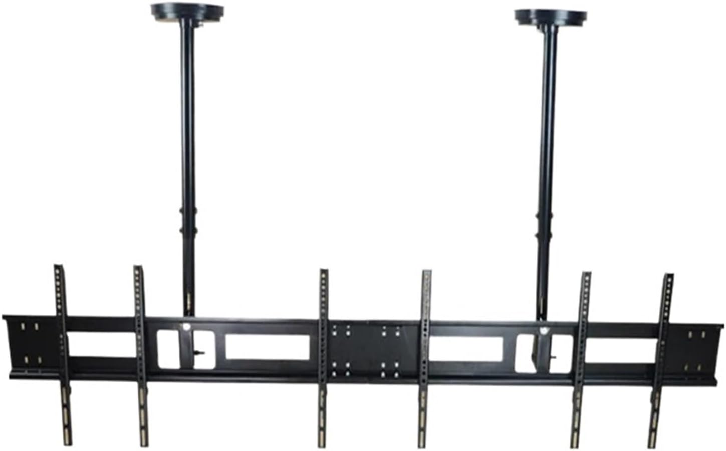 HX60-2A Free Lift 26-46 Inch Double TV Ceiling Mount LCD LED TV Roof Mounting Bracket Maximum Load Bearing 60kg