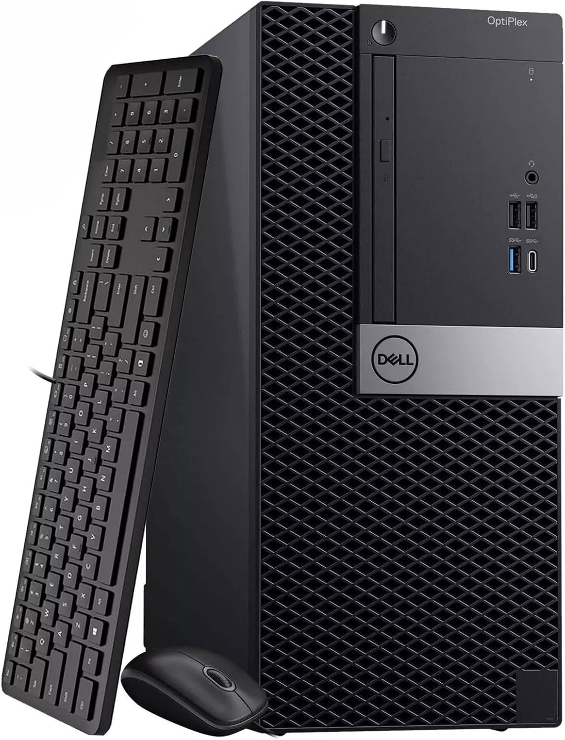 Dell Optiplex Tower Desktop Computer - Intel Core i5-7500 7th Gen 3.40GHz - 32GB DDR4 RAM - 1TB SSD - Wireless Keyboard & Mouse - DisplayPort - HDMI - Home and Business PC - Window 11 Pro (Renewed)