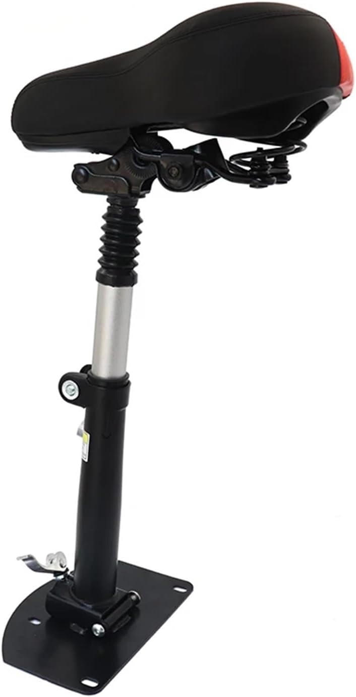 Scooter Seat Foldable Saddle Aluminum Alloy Shock Absorbing Chair Compatible with Xiaomi Mijia 1S M365 PRO PRO2 DIY Upgrade Accessories(A Set)