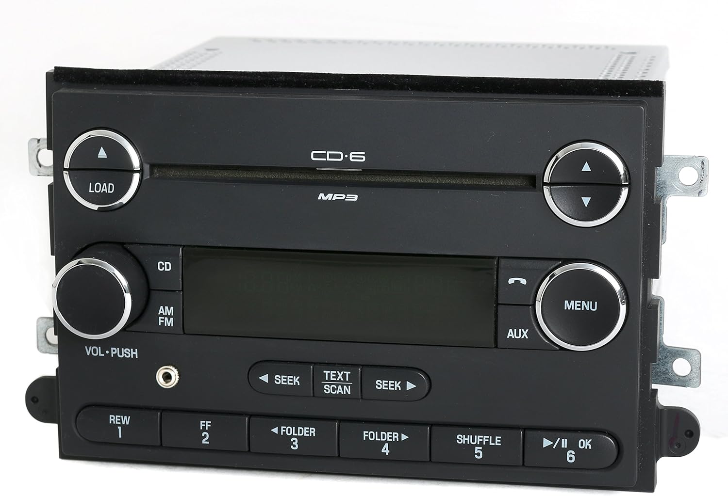 Mercury Milan Ford Fusion 06-09 Radio AM FM 6 Disc CD w Aux Input 8E5T-18C815-AG (Renewed)