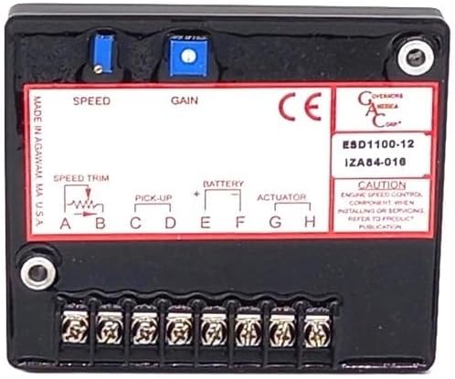 ESD1100-12 Speed Control Unit ESD1100 12V Governor Controller Plate