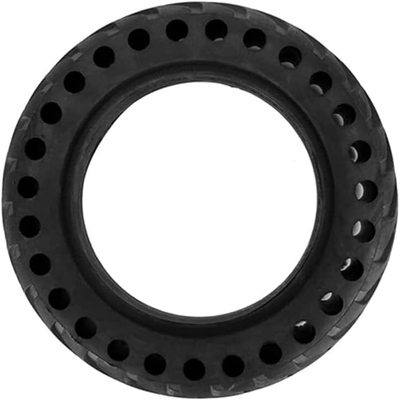 Electric Scooter Tire 18x1.75/2.125 Explosion-Proof Hollow Tire Solid Honeycomb Shock Absorption Hole Non-Slip and Wear-Resistant Tires