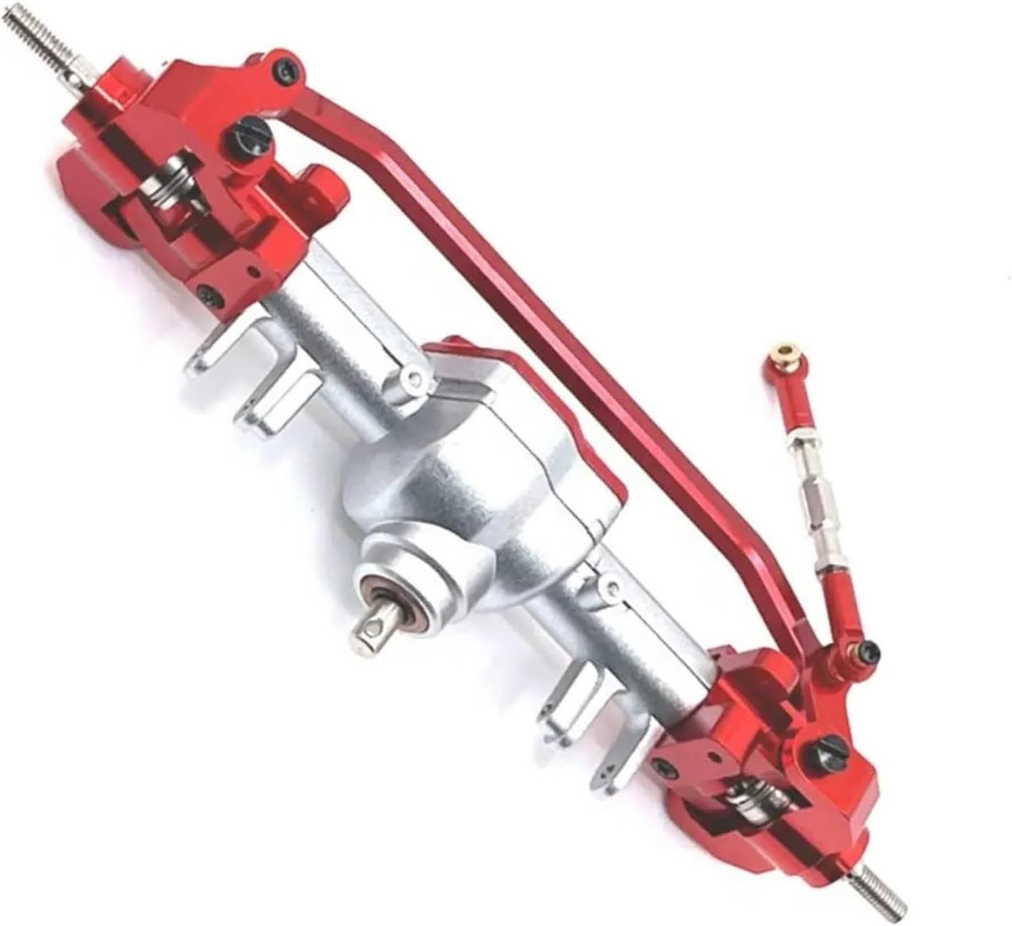 RC Vehicle Axles Compatible with MN for MN128 MN86 G500 1/12 RC Car Upgrade Parts Metal Upgraded Front and Rear Axle Differential Assembly(Color2,1 Set)