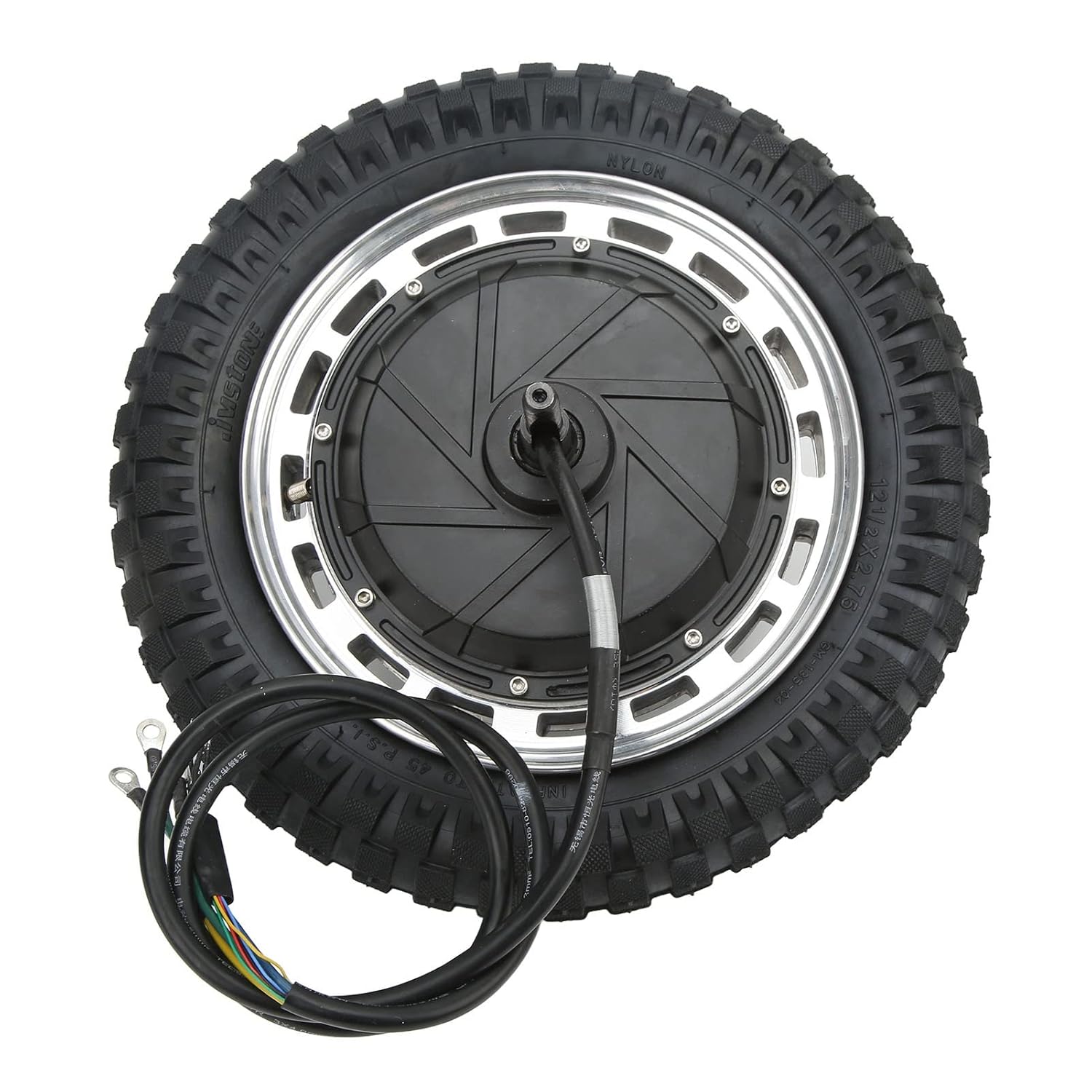 Disc Brake Motor, 3500W‑6500W 1250 RPM 45N 48V‑96V High Performance Wheel Hub Motor for Electric Off Road Vehicles