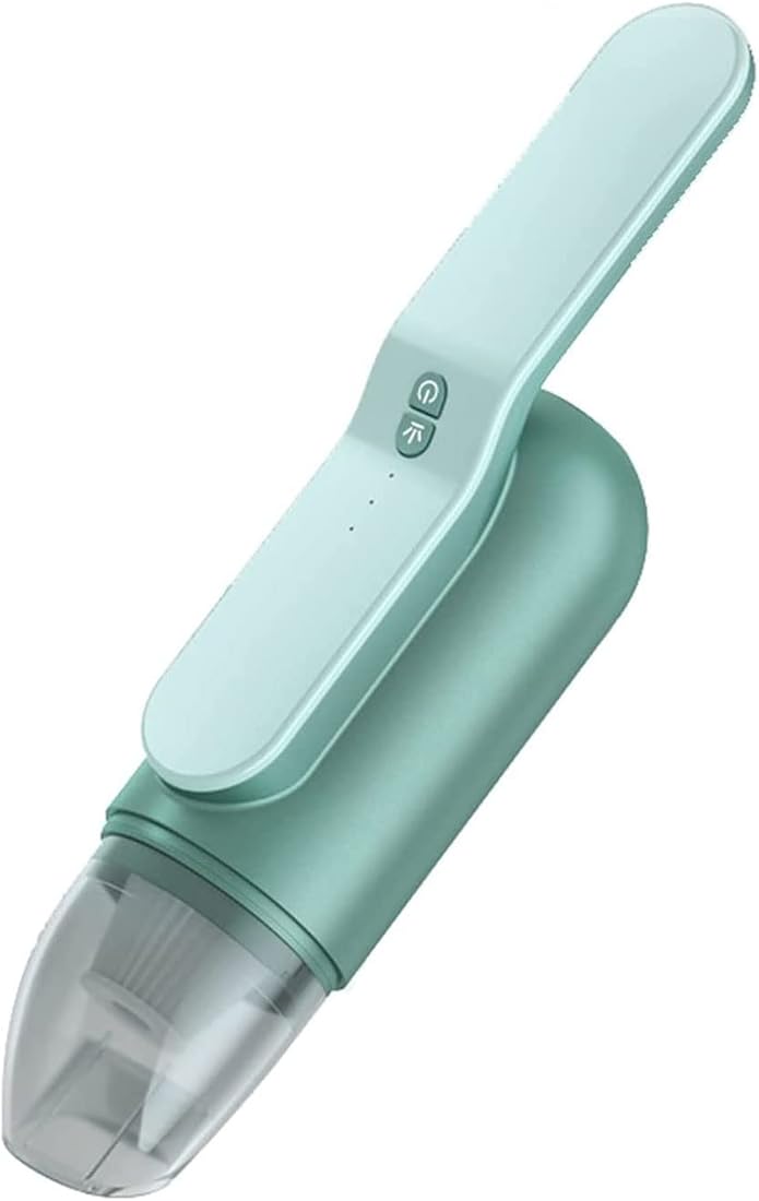 BJOHVPPS Car Vacuum Cleaner, 13000Pa Strong Suction Car Vacuum Cleaner, High Power Handheld Cordless Vacuum for Home Car Office(Green)